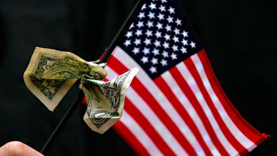 Инфляция в США показала самый большой скачок с 1990-х годов