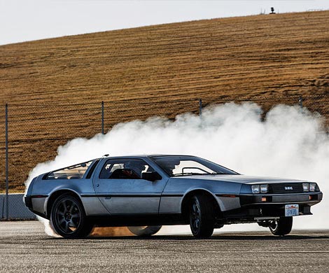 Инженеры США сделали из DeLorean DMC-12 беспилотный электромобиль для дрифта
