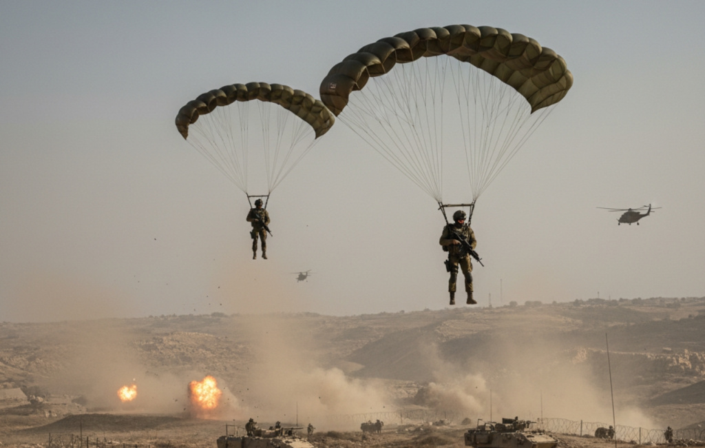 Израильский десант высадился на границе Ливана и Сирии