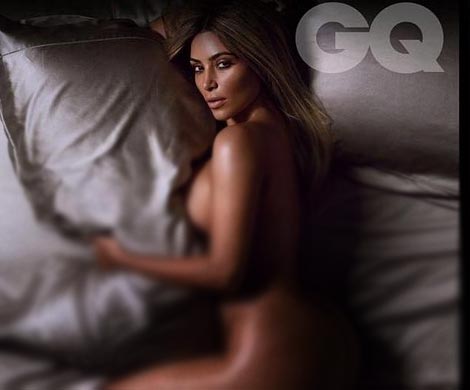 Ким Кардашьян разделась для обложки GQ