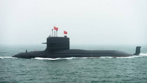 Китай близок к «прорыву» в создании подводных лодок с ядерным оружием