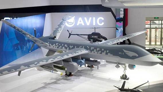 Китай представил межконтинентальный военный беспилотник Wing Loong-3 с механизмом самообороны