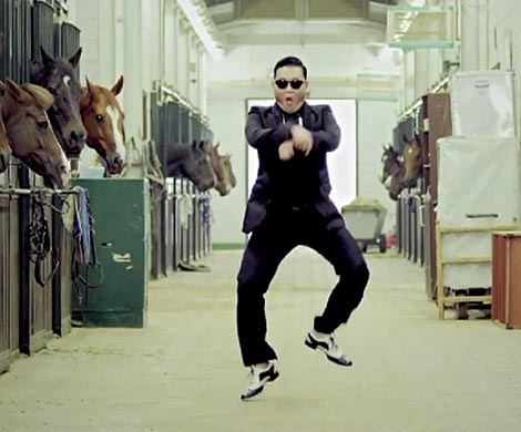 Клип автора Gangnam Style был просмотрен 4 млн раз за 24 часа