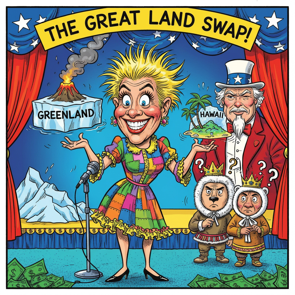 Комик предложила Гренландии «обменять» остров на Гавайи