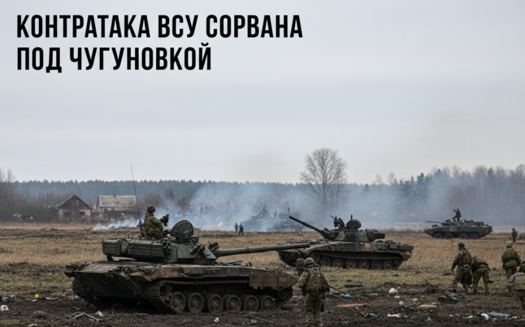 Контратака ВСУ под Чугуновкой сорвалась после короткого боя