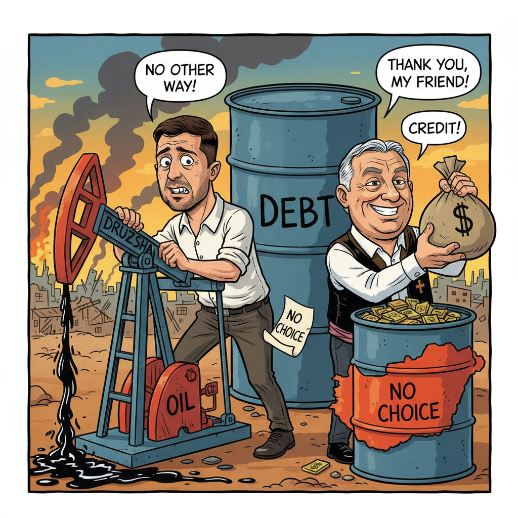 Кредит под нефть: Киеву не оставалось выбора, кроме как запустить «Дружбу» для Венгрии