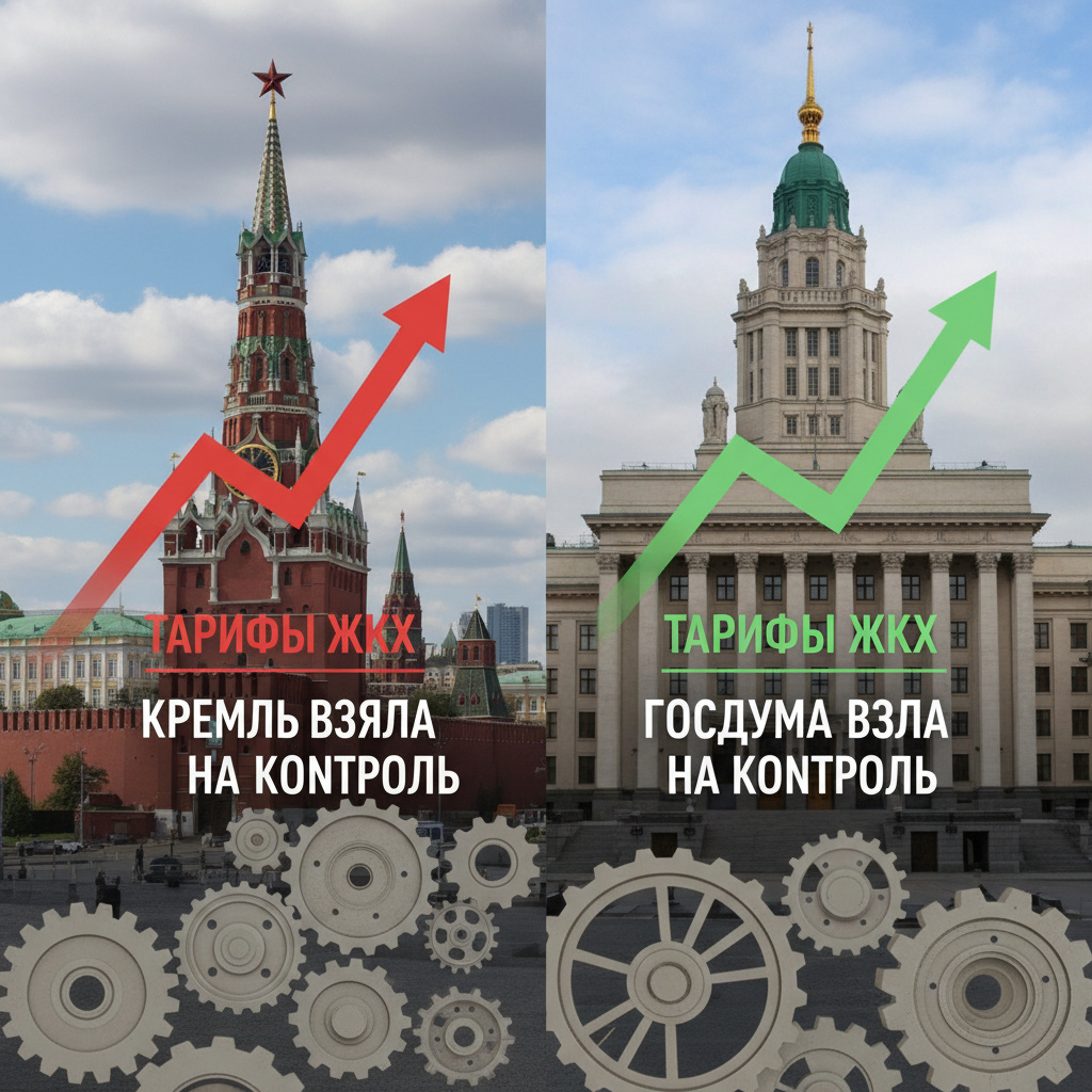 Кремль и Госдума взяли под контроль рост тарифов ЖКХ