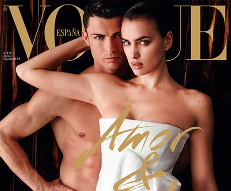 Криштиану Роналду и Ирина Шейк разделись для Vogue