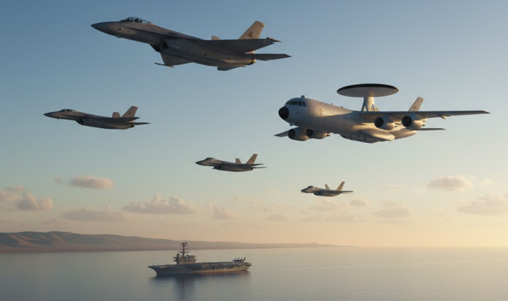 Небо забито «Рапторами», авианосцы на подходе. США стягивают самолёты так, как не стягивали даже ради вторжения в Ирак