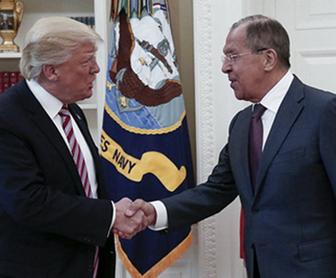 Лавров встретился с Трампом