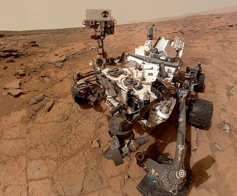 Марсоход Curiosity достиг своей главной цели