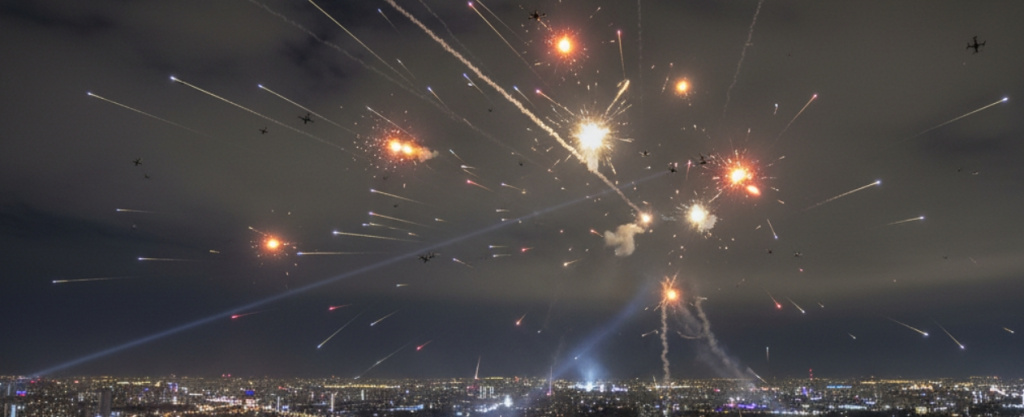 Массированная атака дронов на Россию: сбито более ста беспилотников