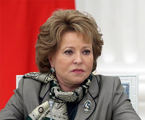 Матвиенко предложила новое укрупнение субъектов федерации