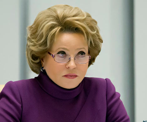 Матвиенко раскритиковала идею о роботах в Госдуме и Совфеде