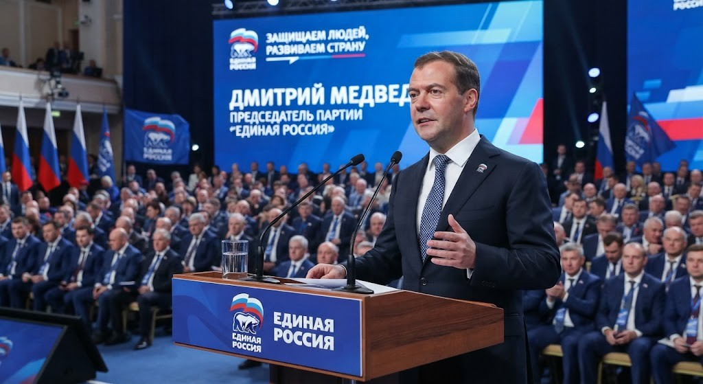 Медведев: «Единая Россия» выполнила программу 2021 года и завершает подготовку нового предвыборного документа