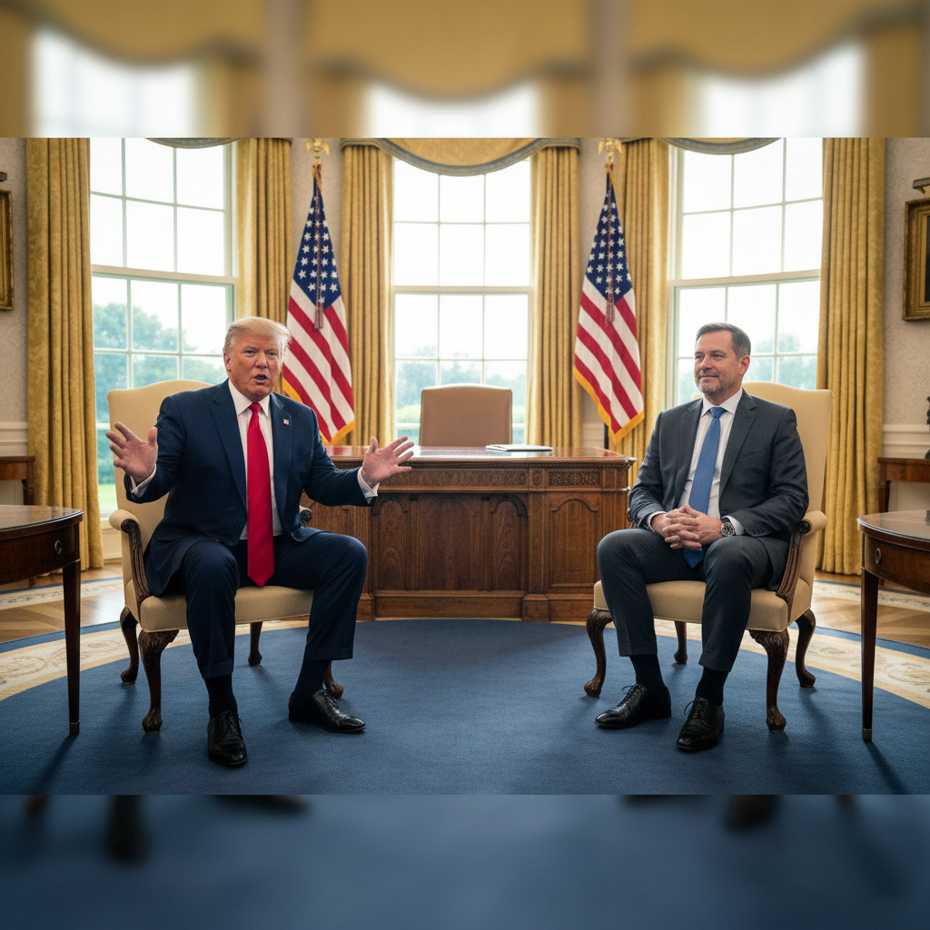 Визит в тень: как Мерц просидел встречу с Трампом в Белом доме