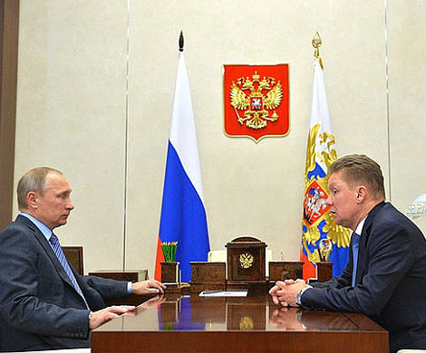 Миллер доложил Путину о сроках строительства «Турецкого потока»
