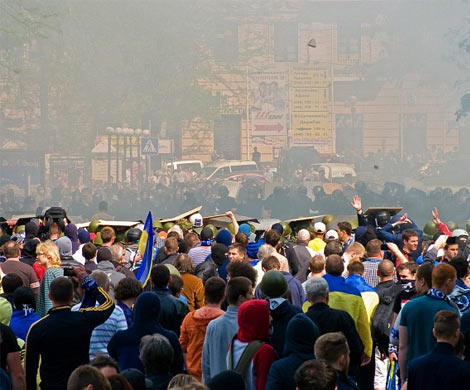 Митинги в Одессе закончились задержаниями и смертью участника