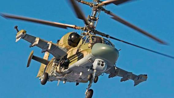 Модернизированный Ка-52М вооружили ракетой «изделие-305»