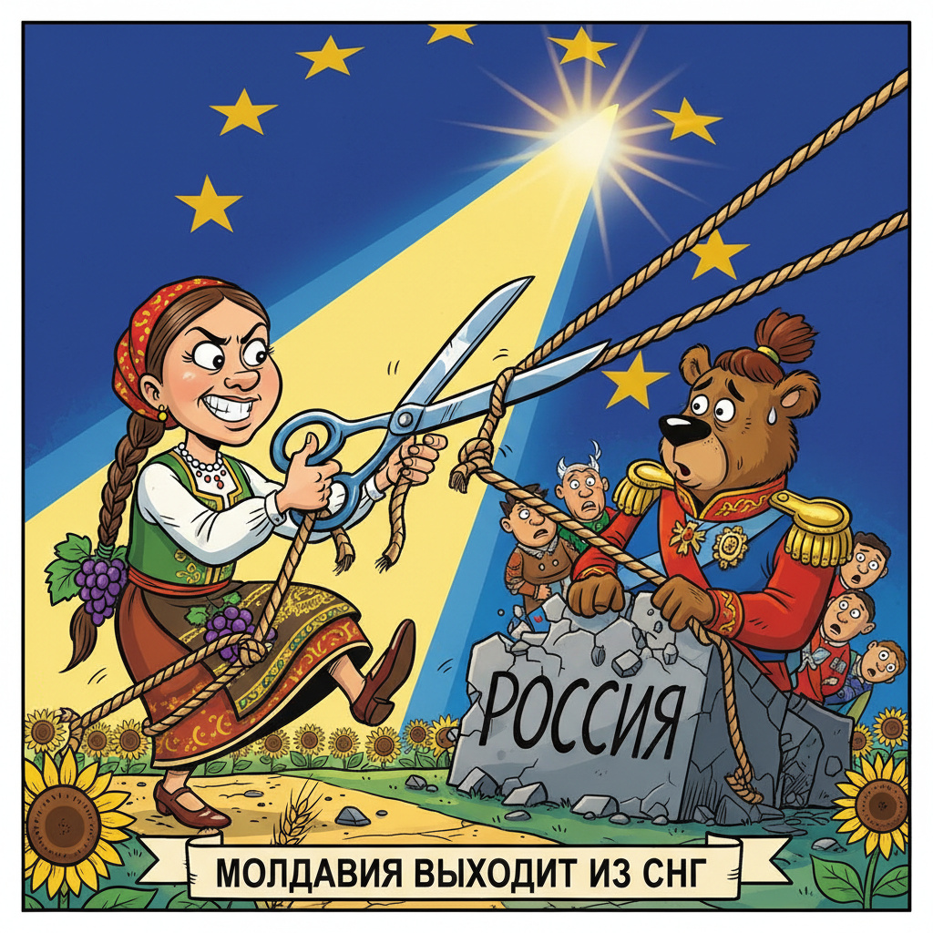 Молдавия начала официальный выход из СНГ