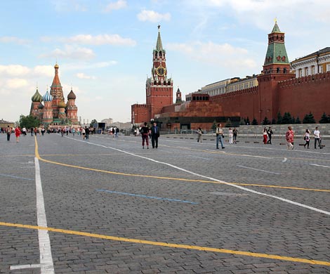 Молодого человека жестоко избили на Красной площади в Москве