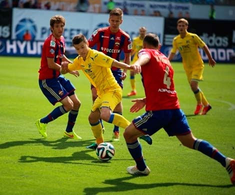 Московский ЦСКА разгромил «Ростов» со счетом 6:0
