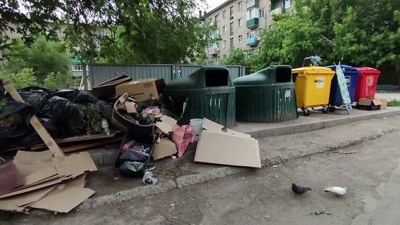 Мусор здесь и мусор там