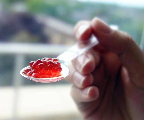 На 3D-принтере была напечатана еда, которую не нужно жевать
