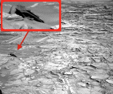 На Марсе обнаружены обломки космического корабля
