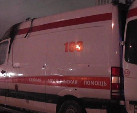 На МКАД в Москве сгорела машина «скорой»‍