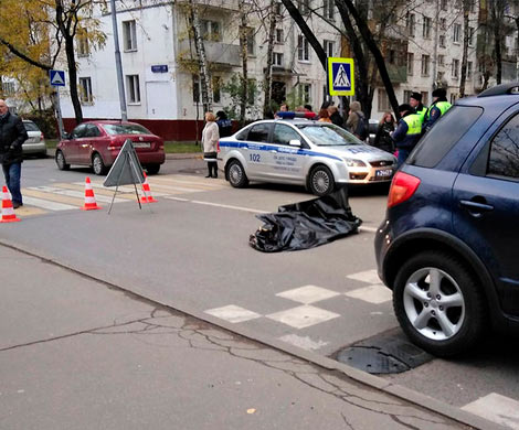 На северо-востоке Москвы на пешеходном переходе насмерть сбили ребенка