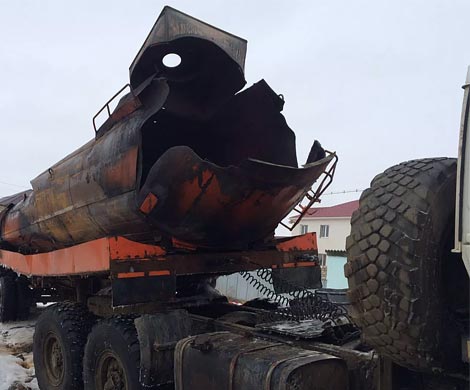 На Ставрополье взорвался бокс с тремя бензовозами