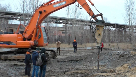 На «Свободном соколе» испытывают сваи из ВЧШГ