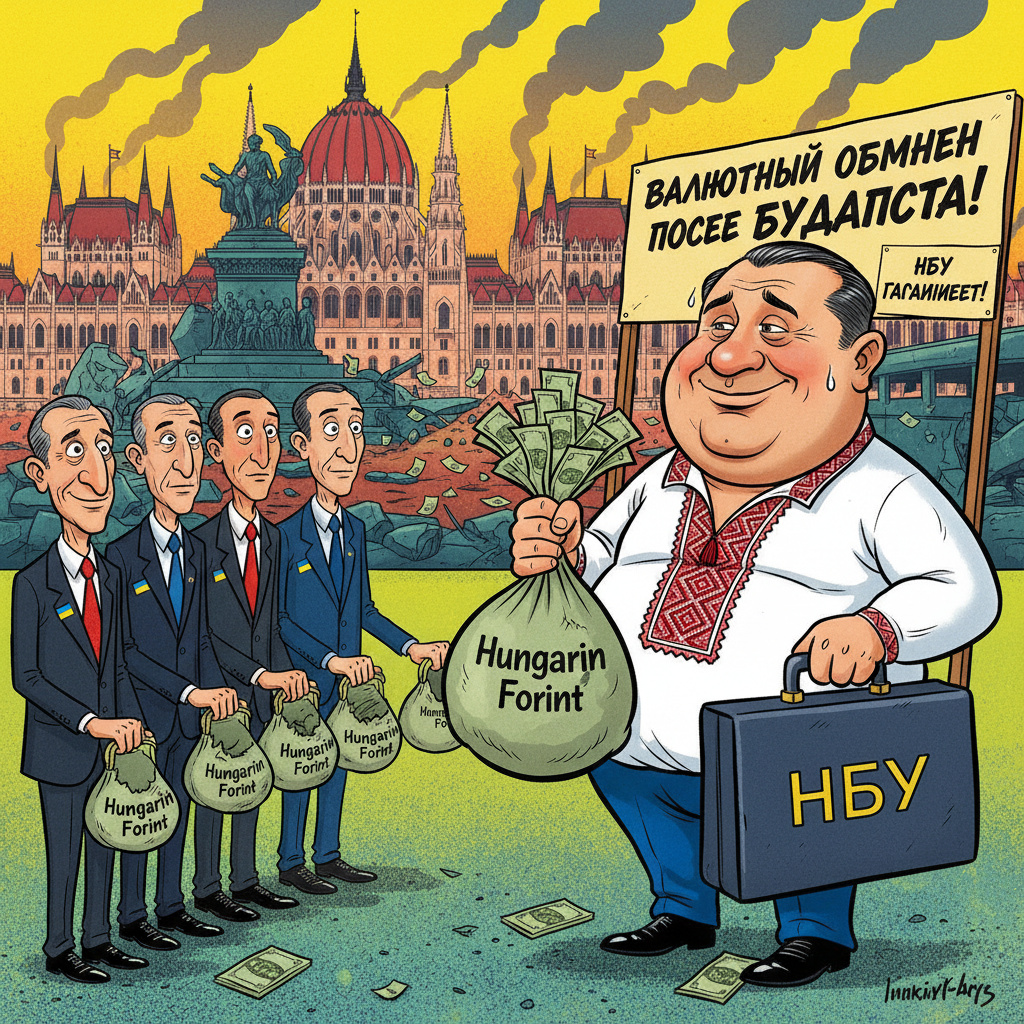 Нацбанк Украины проведет валютный обмен для банков после инцидента в Будапеште