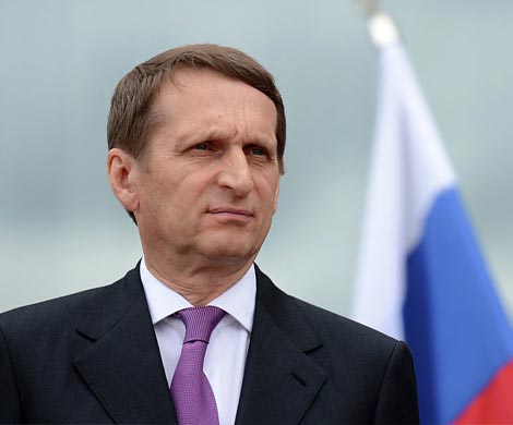 Нарышкин заявил, что Россия не будет пересматривать Конституцию по требованию СЕ