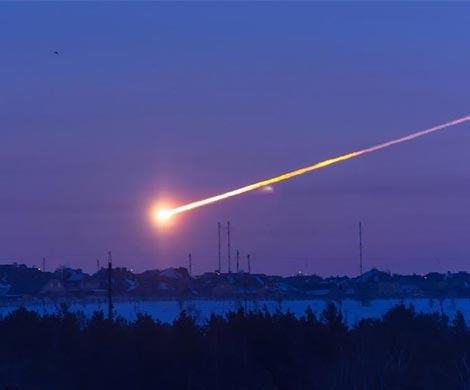 Небольшой астероид упал на территории Аризоны