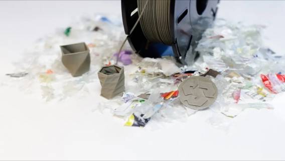 Немецкие ученые превращают пластиковые отходы в сырье для 3D-печати