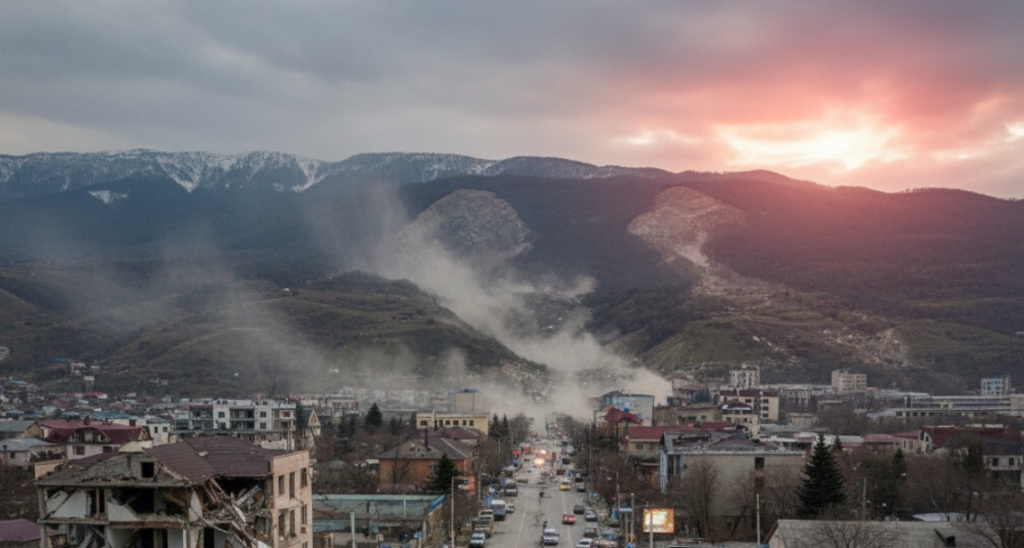 Ночное землетрясение на Кубани