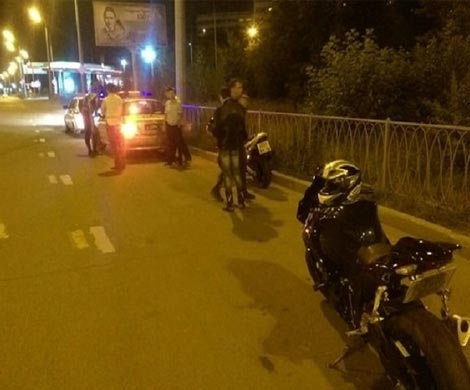 Ночью в Казани вспыхнул конфликт между байкерами и гаишниками