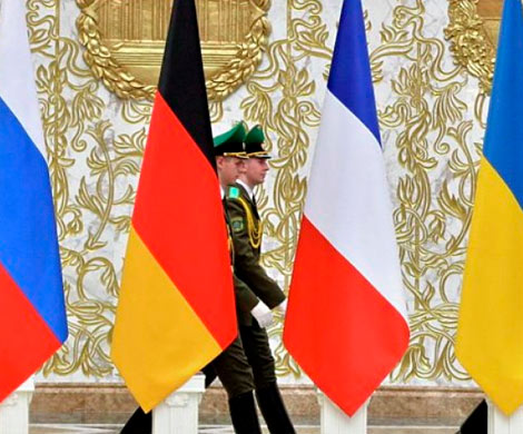 «Нормандская четверка» утвердит новые зоны отвода вооружений в Донбассе