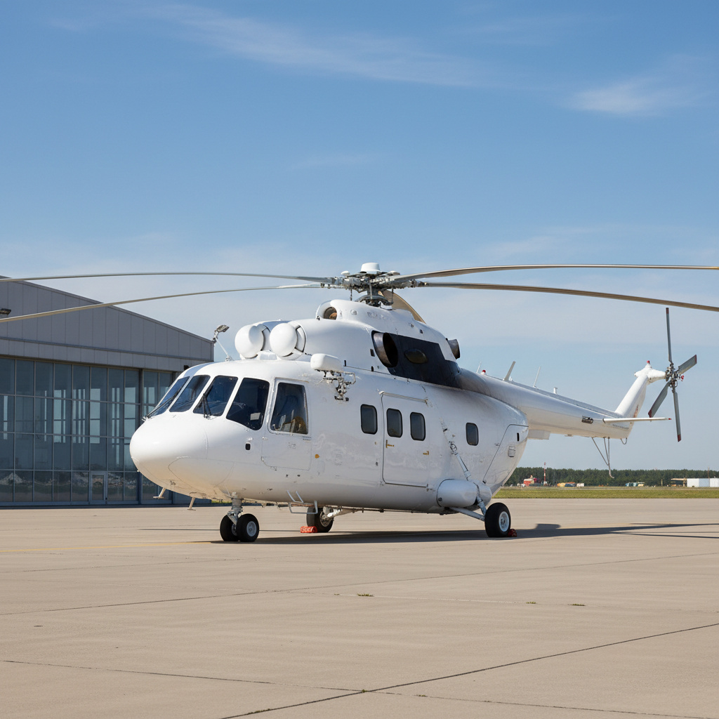 Холдинг «Вертолеты России» передал МЧС первую партию арктических вертолетов Ми-38ПС