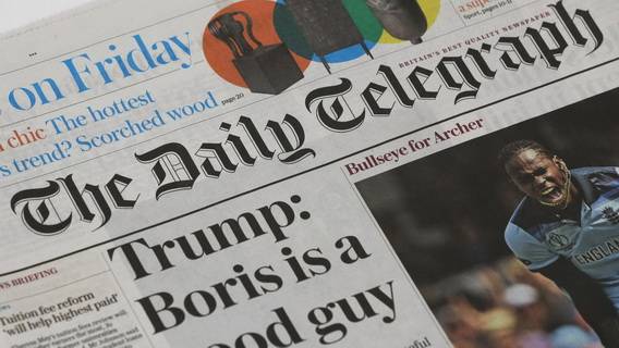 Обеспокоенность консерваторов растет по поводу возможной продажи прав газеты Telegraph Абу-Даби