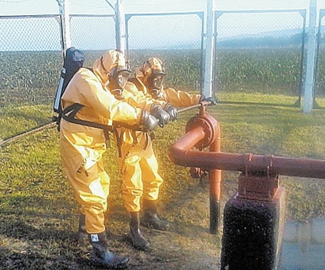 Облака аммиака накрыли воронежский поселок