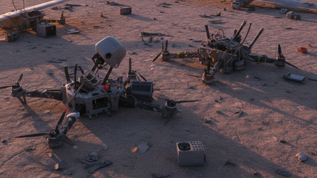 Обломки дронов повредили медцентр и обесточили Краснодар