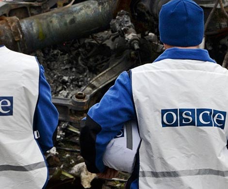 ОБСЕ потребовала прекратить огонь в районе Дебальцево