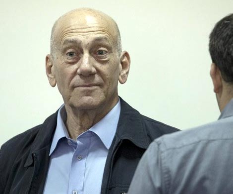 Ольмерт получил реальный срок по делу Талански