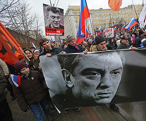 Оппозиция подала заявку на марш памяти Немцова