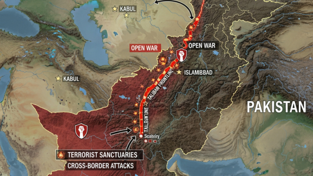 Пакистан объявил открытую войну талибам на границе с Афганистаном