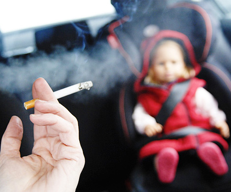 Пассивное курение наносит необратимый вред детским артериям