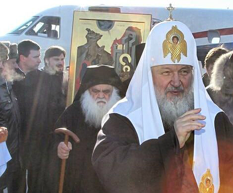 Патриарх Кирилл прибыл с Дарами волхвов в Волгоград